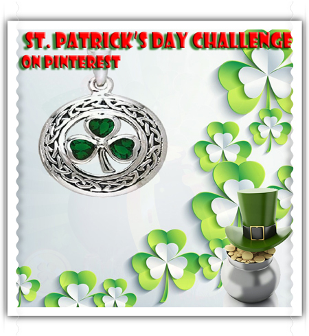 925 Sterling Silver Celtic Design Shamrock Ireland Clover 4-Leaf Lucky Charm Luck Symbol Irish Clover Leaf W Emerald Stone Gemstone Green Medal Pendant Necklace
