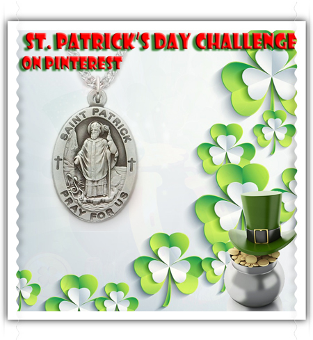 Sterling Silver Oval Engraved St. Patrick, Patron of Irishmen Medal